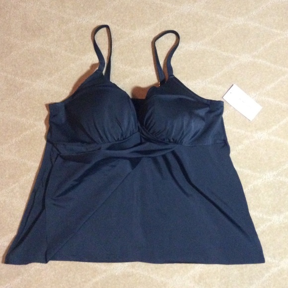 Swimsuits For All NWT Bra-Size Wrap Tankini, 44D - Picture 3 of 8